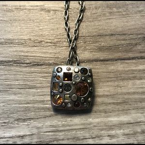 Patricia Locke Tweed Necklace